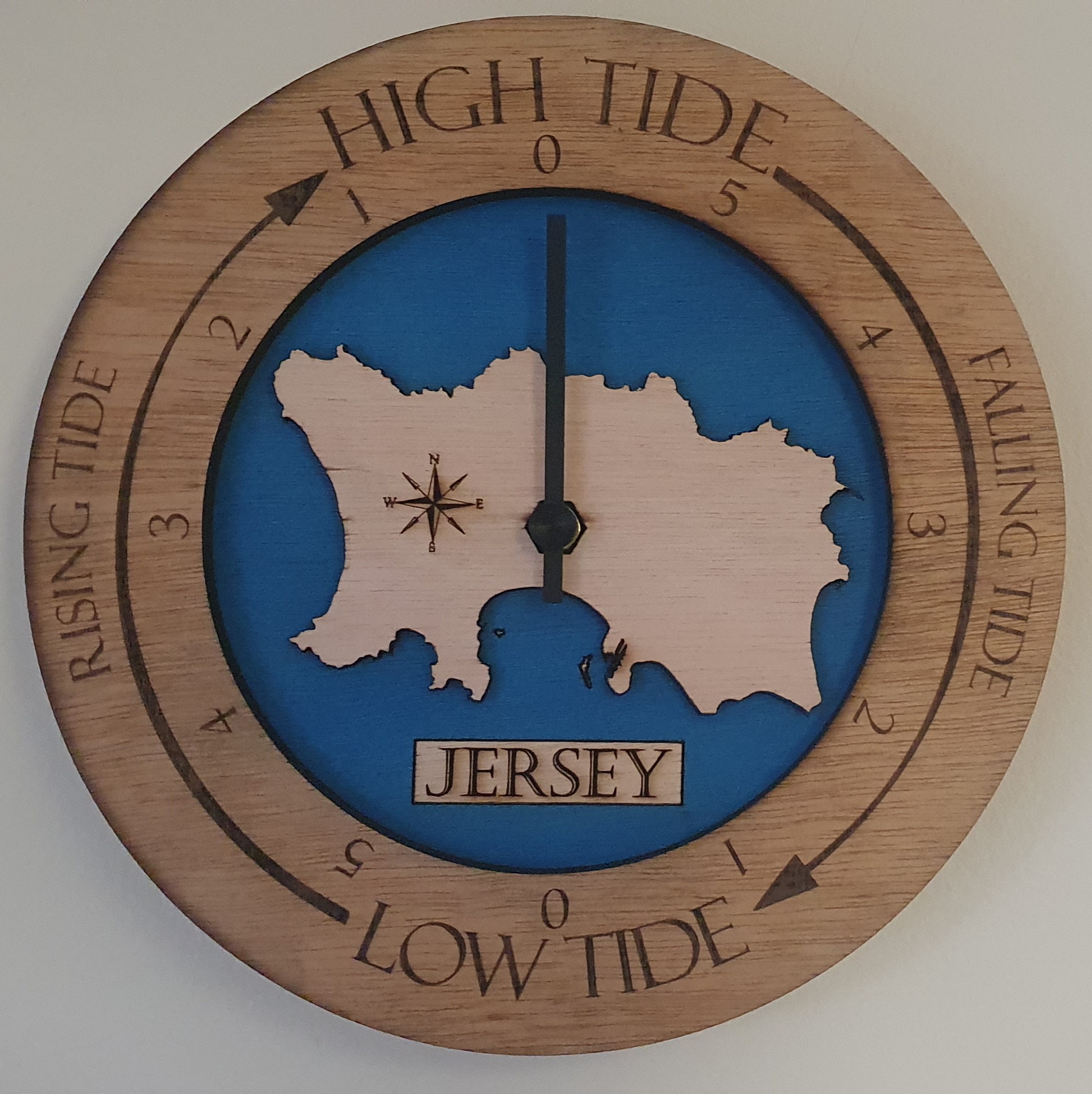 Jersey Tide Clock