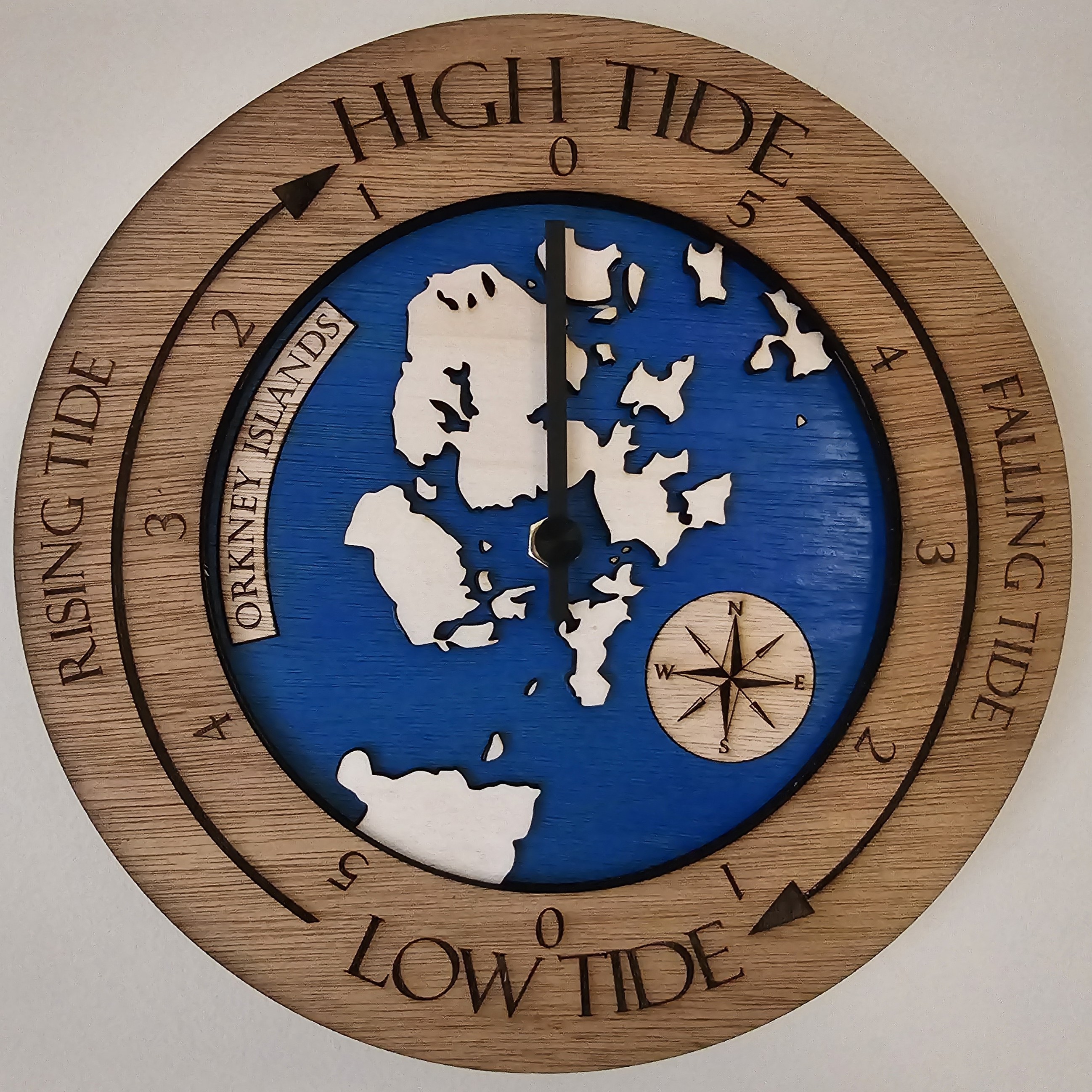 Orkney Islands Tide Clock